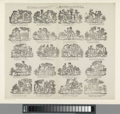 If you, dear youth, have learned your lessons, / Then let this print be the reward with which you are honored / Quand vous aurez appris, enfans, votre leçon, / que zette image soit alors pour vous un don