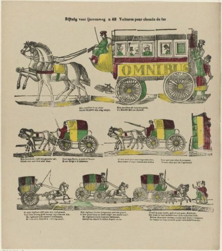 Carriage for iron roads / Voitures pour chemin de fer