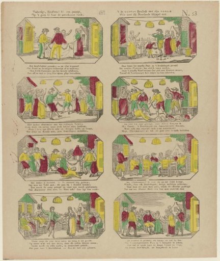 Delight, Children! For a while, / At what the art of print offers you here; / It is Kloris's wedding with his Roosje / Who knows not this Dutch comedy