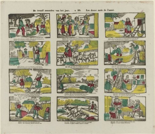 The Twelve Months of the Year / Les douze mois de l'année