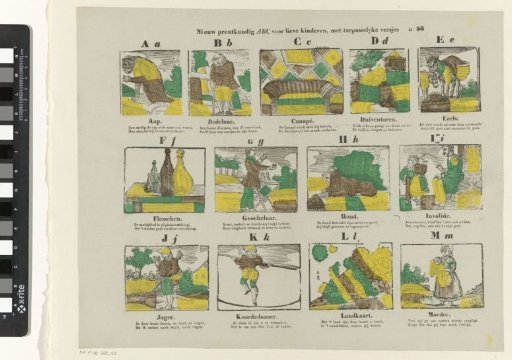 New Pictorial ABC for dear children, with appropriate verses