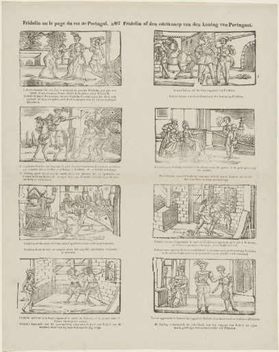 Fridolin or the page of the King of Portugal / Fridolin of den edelknaep van den koning van Portugael
