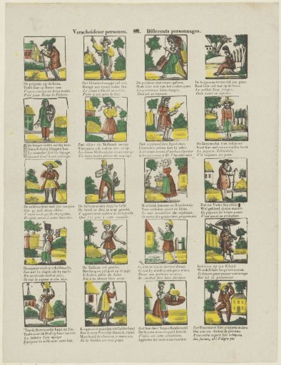 Various persons / Différents personnages