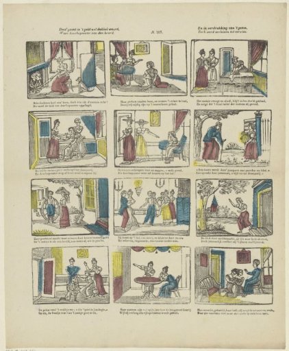 This print is well worth double the money, / Where the Cinderella of the hearth / And in the oppression of the family, / Yet was elevated to a princess