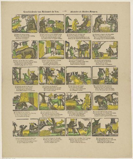 History of Reynard the Fox / Histoire de mâitre Renard