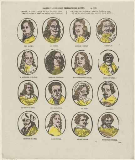 Gallery of Famous Dutch Men