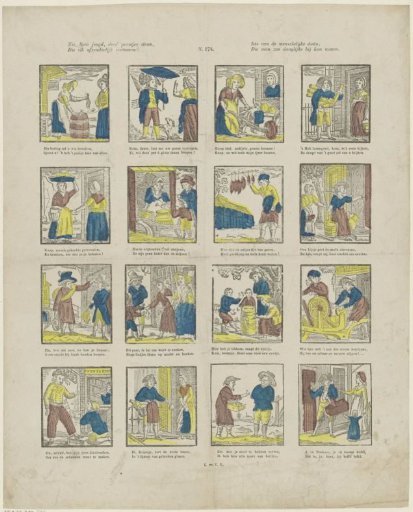 See, Dear Youth, These Prints Stand, / Which Each Separately Show / Something of Human Conduct, / Which One Can Daily Witness