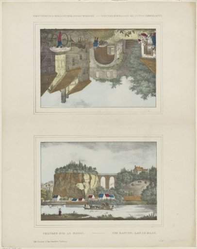 The Old Gate of Hattum (Guelders) / The Old Gate of Hattum (Gelderland) / Castle on the Meuse / A Castle on the Meuse