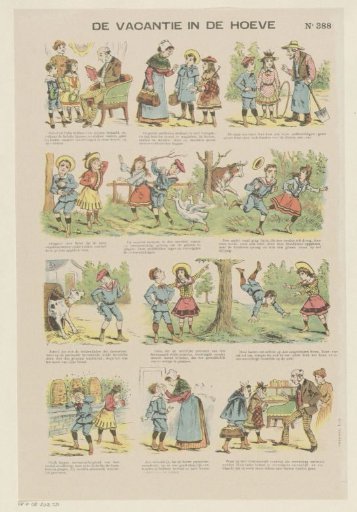 The vacation in the farmyard