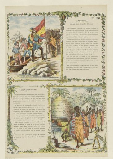 America. Discovered by Christopher Columbus