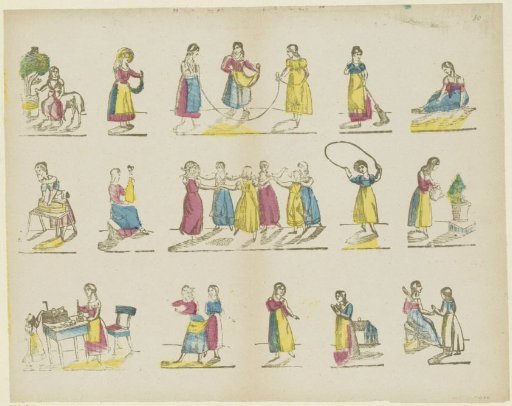 Children's Games and Occupations