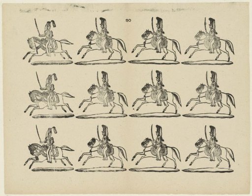Soldiers on horseback