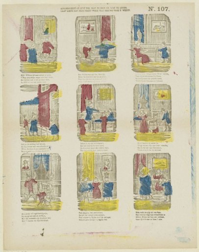 Children, if you still wish to see and read something, / Then let this print be something new for you, dear ones