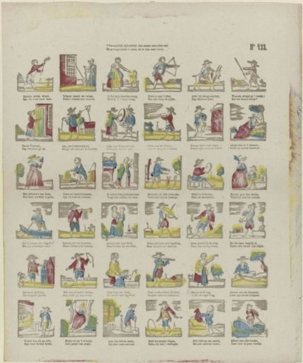 The amusing pastime. Thus named with everything. / This print gift shows you, and in its kind contains