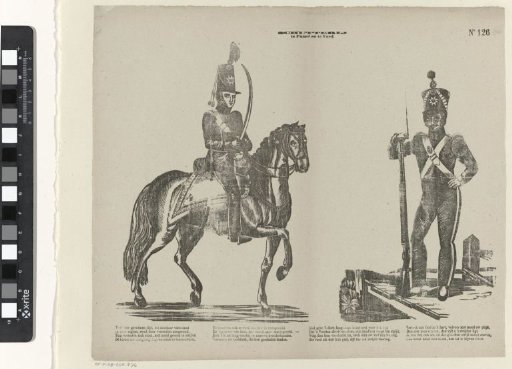 Civic guard / on horseback and on foot