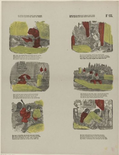 Six fables, dear youth, are presented to you here, / While each verse there mentions the content; / First try to grasp the moral of the proposal well, / Then you will learn to value this print according to its worth