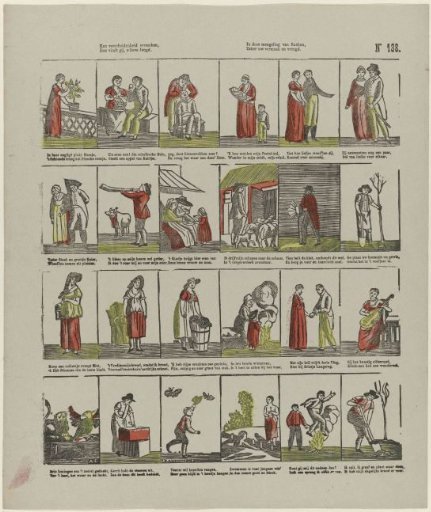 Can variety amuse, / Then you will find, O dear youth, / In this mixture of knaves, / Certainly your amusement and joy