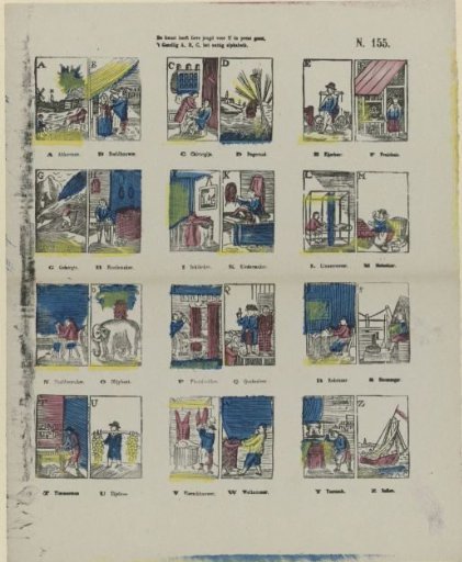 Art Has Set Beloved Youth Before You in Print, / The Social A, B, C, the Useful Alphabet