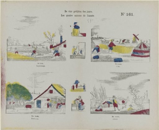The four seasons of the year / Les quatre saisons de l'année