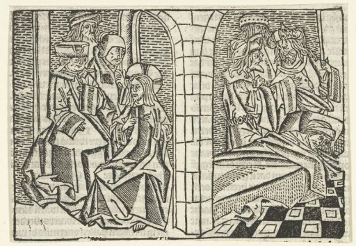 Christ healing the paralytic man