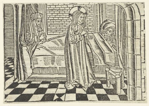 Christ raising the daughter of Jairus