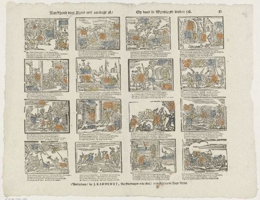 Behold this print with attention / You will find cruelty there