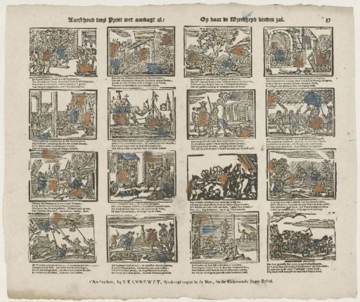 Behold this print with attention / You will find cruelty there