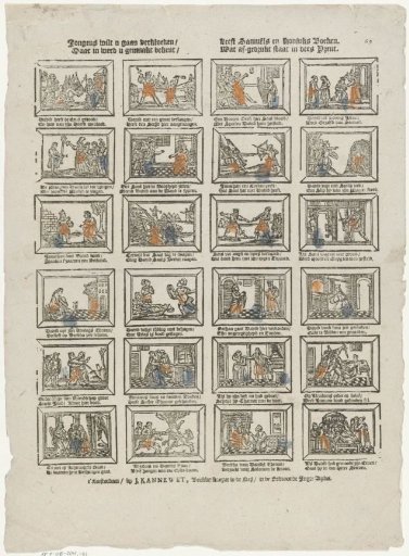 Boys, do you want to be whipped? Read the books of Samuel and the Kings. In them you will be made acquainted with what is printed in this print