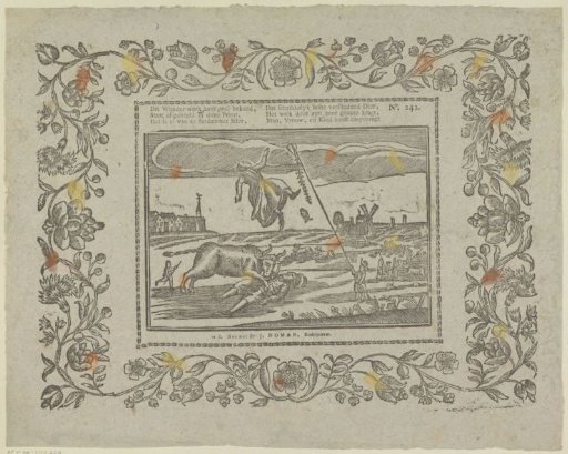 This wonderful work, very well known, is depicted in this print [(...)]