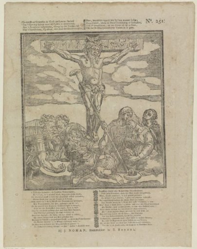 Thus must the Prince of Life die on Golgotha / To acquire eternal life for his own [(...)]