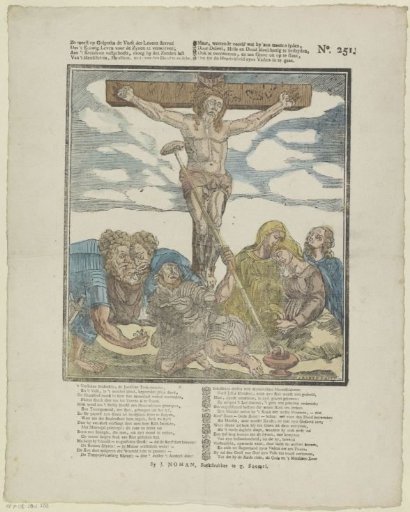 Thus must the Prince of Life die on Golgotha / To acquire eternal life for his own [(...)]