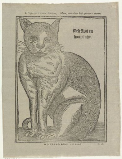 In nibbling a cat is skilled, But, for this you need not fear