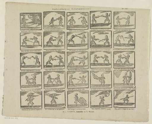 Various fencing masters