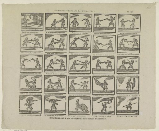Various fencing masters