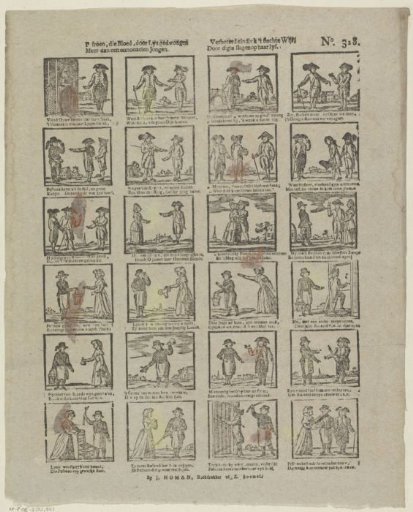 Petronilla, who, forced by blood and a box of lye, was corrected more than an innocent boy; finally the wicked woman was improved by severe blows to her body