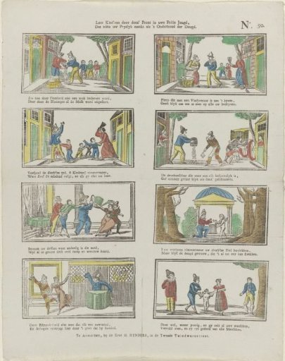 Teach children through this print in your tender youth, / That nothing makes you praiseworthy but the maintenance of virtue