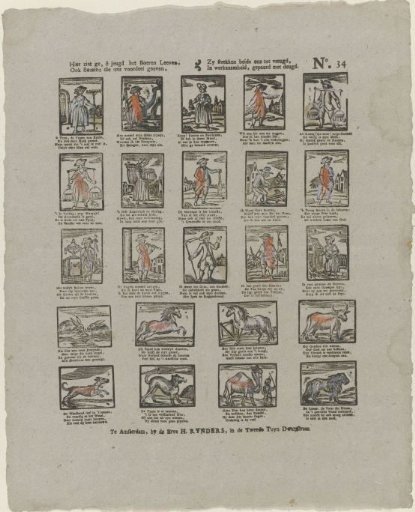 Here you see, O youth, the peasant life, / Also beasts that give us profit, / They serve both us for joy, / In activity, paired with virtue