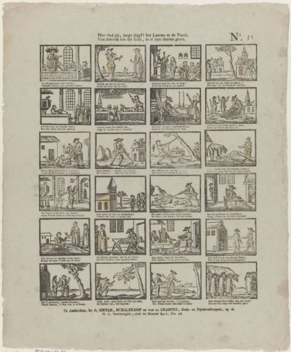Here you find, young youth! the life and death, / Of Steven van der Klok, in all his great deeds