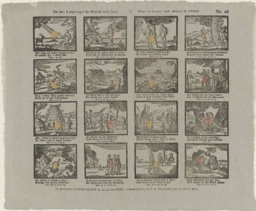 Behold, O young youth! the first estate of the world, / wherein wickedness has already shown the upper hand
