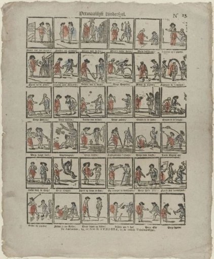 Amusing children's game