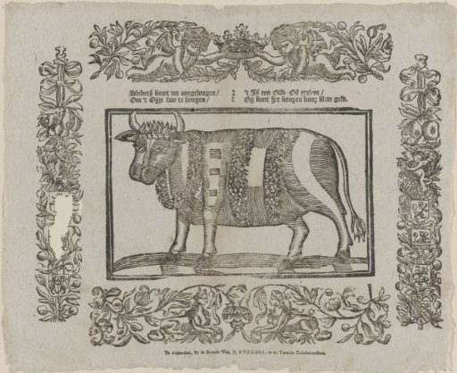 Children come now running / To buy the little ox / It is an excellent golden ox / You can buy it for small money