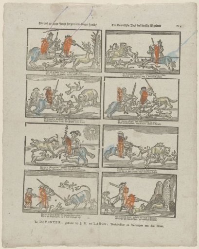 Here You See, Young Youth, What Delights Your Eyes / A Royal Hunt Most Skillfully Depicted