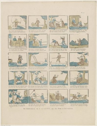 Children's games and occupations