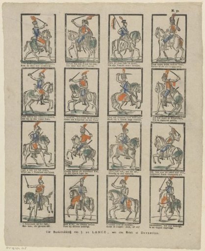 Soldiers on horseback