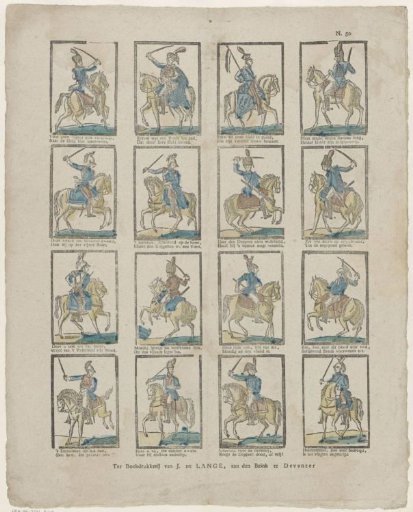 Soldiers on horseback