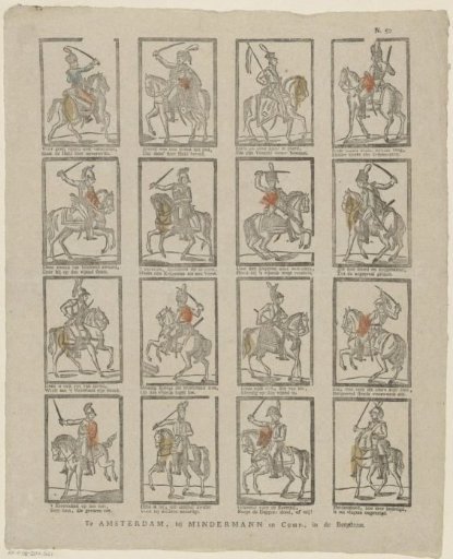 Soldiers on horseback
