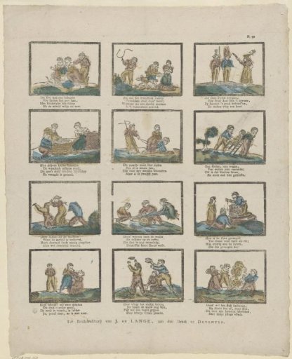Children's games and occupations