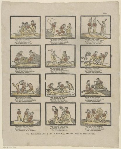 Children's games and occupations