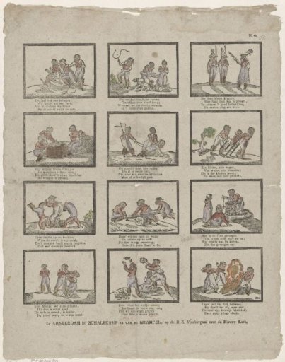Children's games and occupations