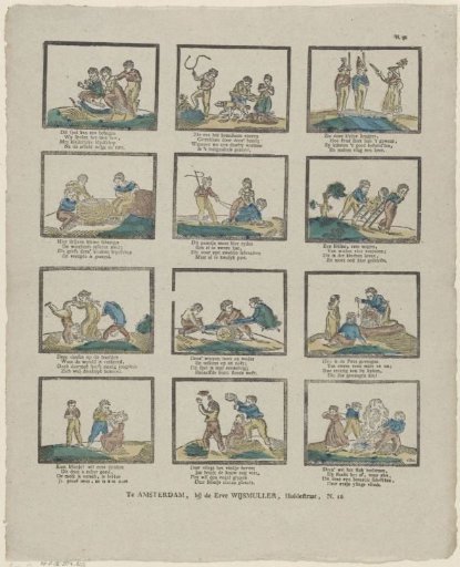 Children's games and occupations
